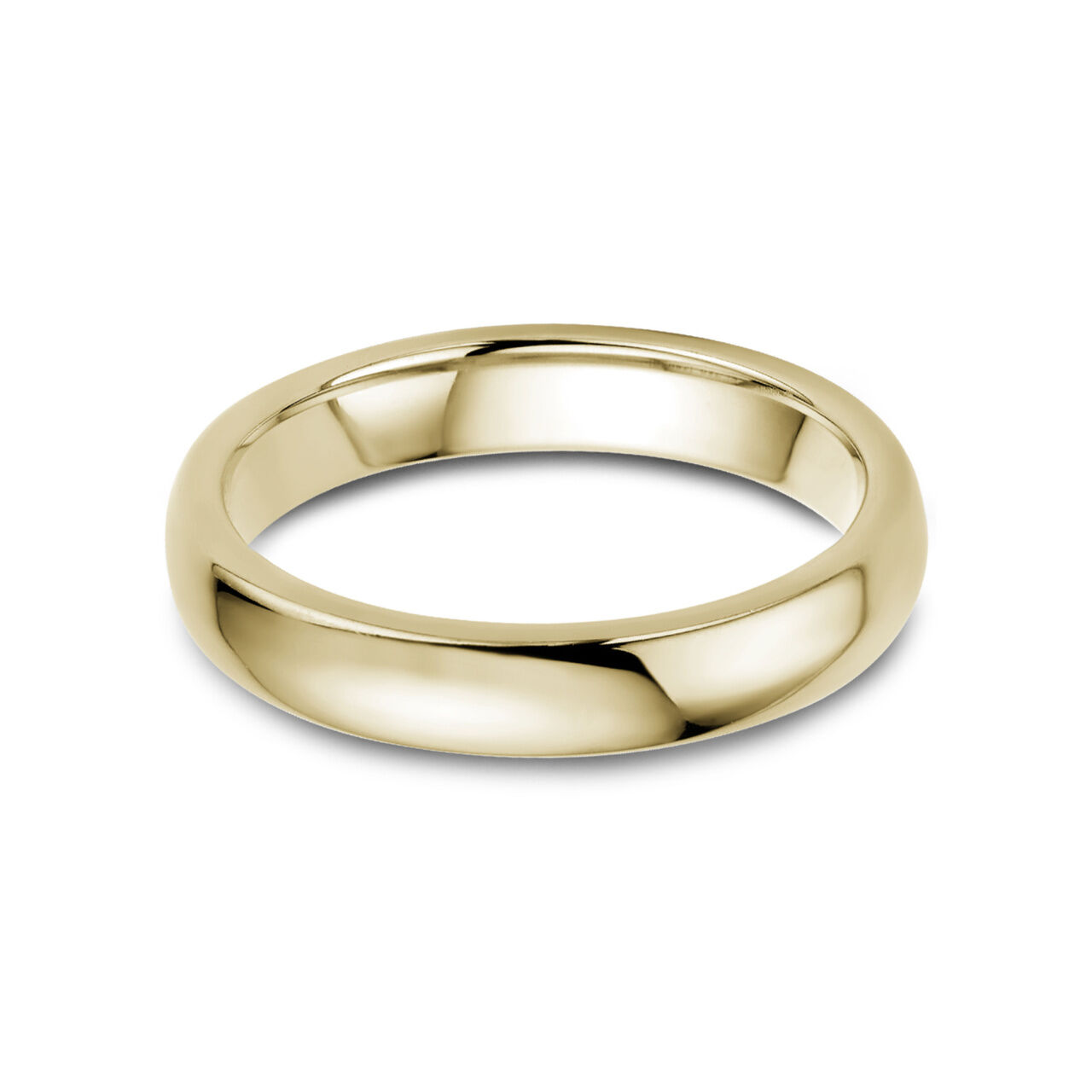 Men's white and yellow gold wedding bands top